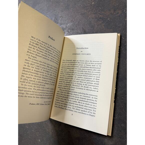 Quanta and Reality By Bohm Hesse HC/DJ Vintage 1962 Edition Metaphysical - Picture 4 of 7